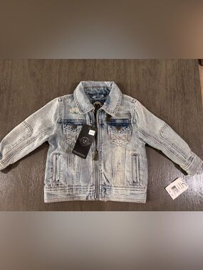 Urban Republic Kids Light Wash Distressed Denim Jacket - NWT